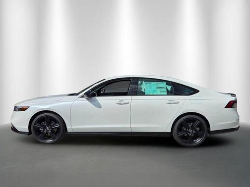 Platinum White Pearl 2026 Honda Accord Hybrid Sport-L