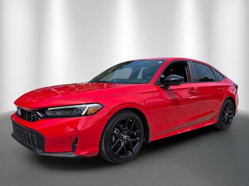 Rallye Red 2025 Honda Civic Sport
