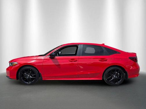 Rallye Red 2025 Honda Civic Sport