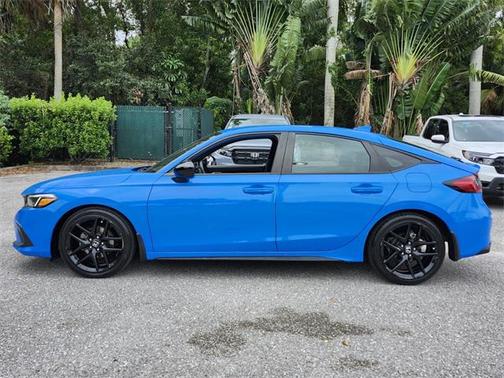 Boost Blue Pearl 2022 Honda Civic Sport