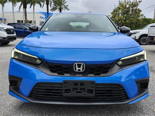 Boost Blue Pearl 2022 Honda Civic Sport