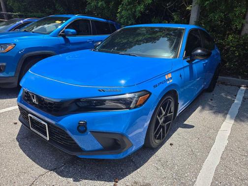 Boost Blue Pearl 2022 Honda Civic Sport