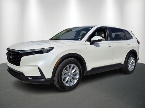Platinum White Pearl 2025 Honda CR-V EX-L 2WD