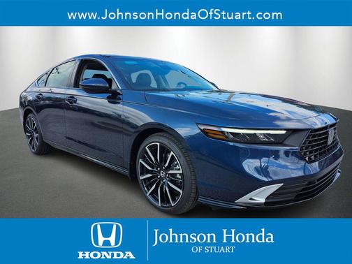 Canyon River Blue Metallic 2026 Honda Accord Hybrid Touring
