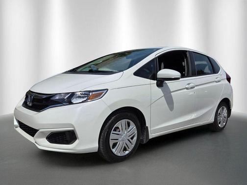 Platinum White Pearl 2020 Honda Fit LX