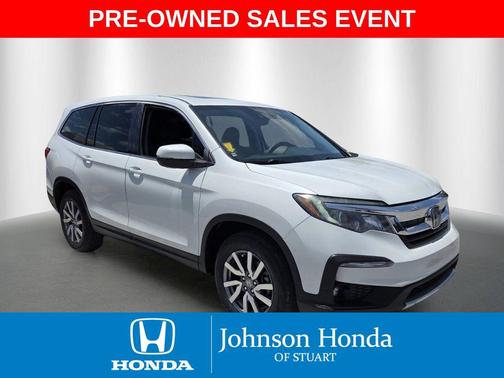 Platinum White Pearl 2021 Honda Pilot 2WD EX-L