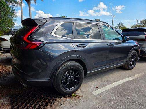Meteorite Gray Metallic 2024 Honda CR-V Hybrid Sport FWD