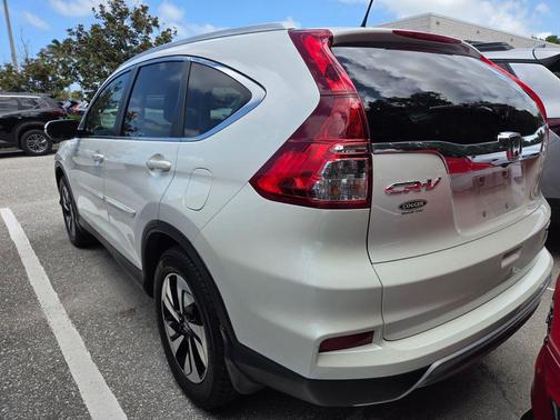 White Diamond Pearl 2016 Honda CR-V Touring