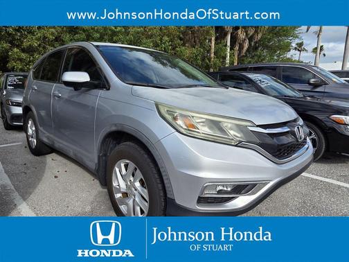 Alabaster Silver Metallic 2015 Honda CR-V EX
