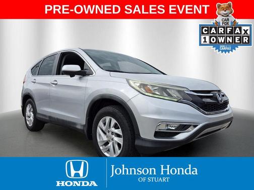 Alabaster Silver Metallic 2015 Honda CR-V EX