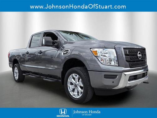 Gun Metallic 2024 Nissan Titan XD SV