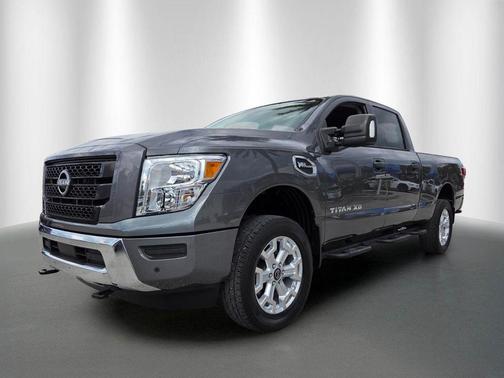 Gun Metallic 2024 Nissan Titan XD SV