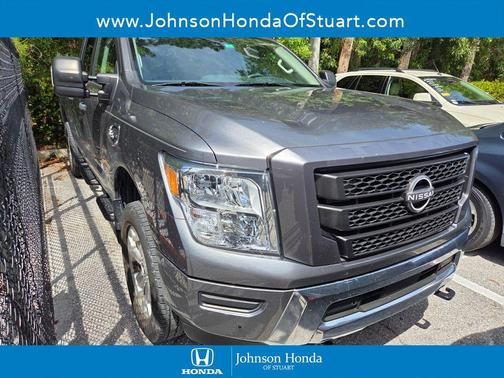Gun Metallic 2024 Nissan Titan XD SV
