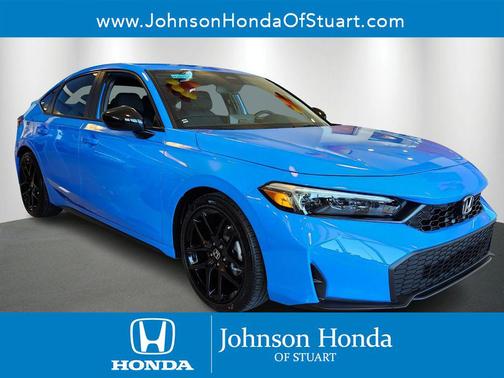 Boost Blue Pearl 2026 Honda Civic Sport