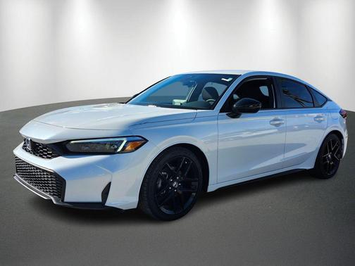 Platinum White Pearl 2026 Honda Civic Sport