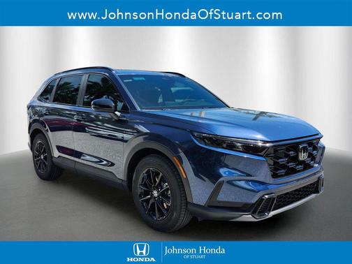 Canyon River Blue Metallic 2026 Honda CR-V Hybrid Sport-L FWD