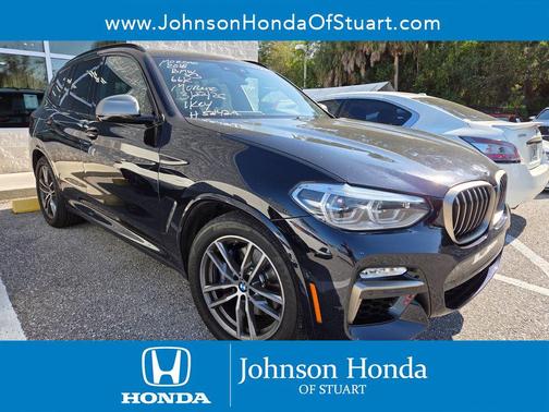 Carbon Black Metallic 2018 BMW X3 M40i