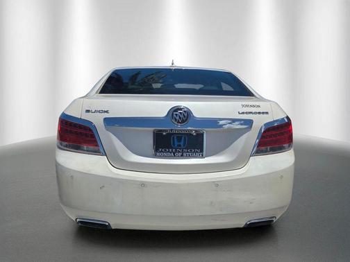White Diamond Tricoat 2013 Buick LaCrosse Leather