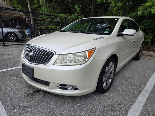 White Diamond Tricoat 2013 Buick LaCrosse Leather