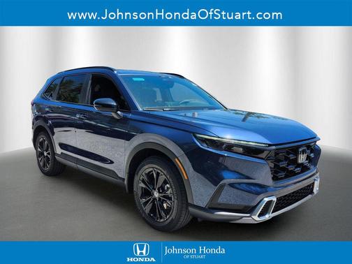 Canyon River Blue Metallic 2026 Honda CR-V Hybrid Sport Touring AWD