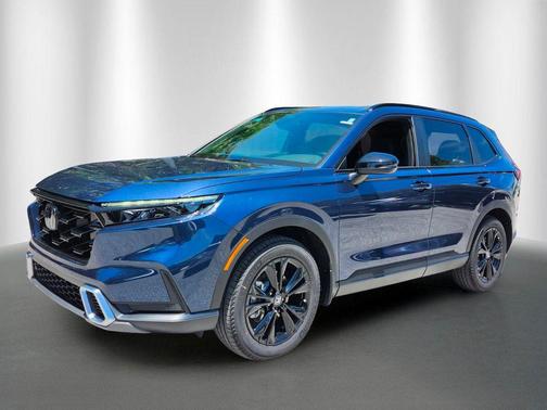 Canyon River Blue Metallic 2026 Honda CR-V Hybrid Sport Touring AWD