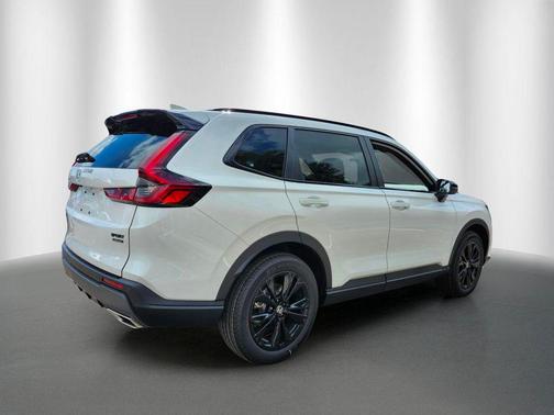 Platinum White Pearl 2026 Honda CR-V Hybrid Sport Touring AWD