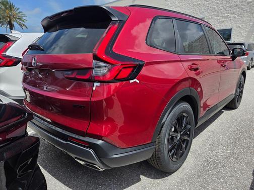 Radiant Red Metallic 2025 Honda CR-V Hybrid Sport FWD