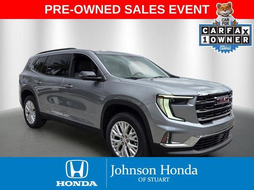 Sterling Metallic 2024 GMC Acadia FWD Elevation