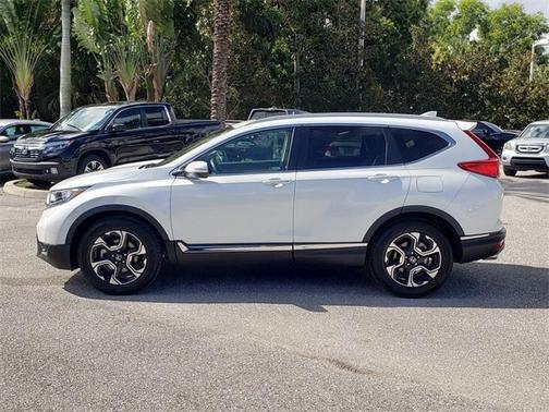 Platinum White Pearl 2019 Honda CR-V Touring