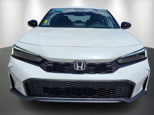 Platinum White Pearl 2026 Honda Civic Sport