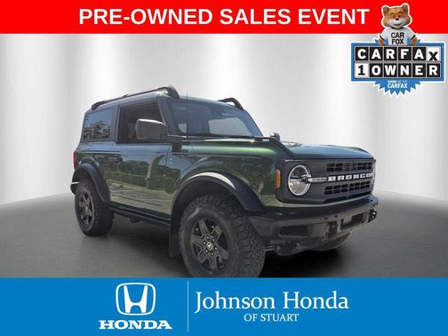 ERUPTION GREEN METALLIC 2024 Ford Bronco Black Diamond