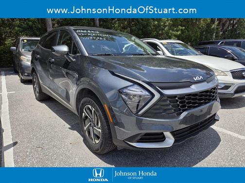 Gravity Gray 2023 Kia Sportage Hybrid LX