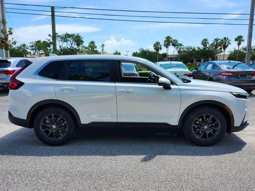 Platinum White Pearl 2026 Honda CR-V EX-L 2WD