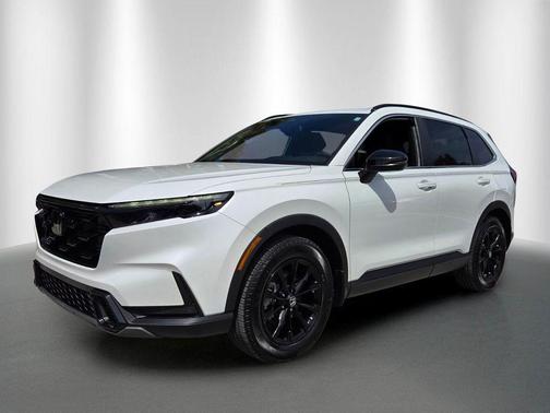Platinum White Pearl 2023 Honda CR-V Hybrid Sport AWD