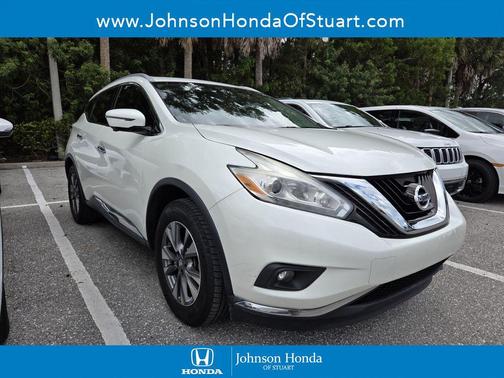 Pearl White 2017 Nissan Murano SL