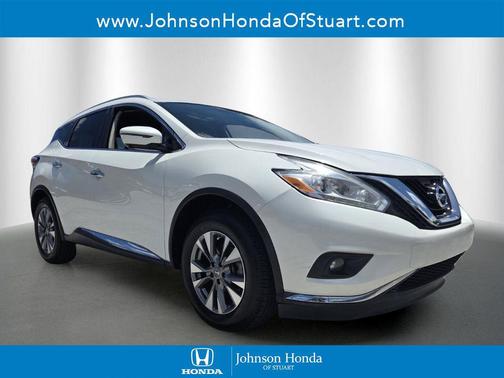 Pearl White 2017 Nissan Murano SL