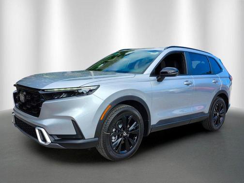 Solar Silver Metallic 2026 Honda CR-V Hybrid Sport Touring AWD