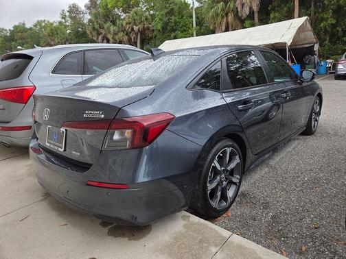Meteorite Gray Metallic 2025 Honda Civic Hybrid Sport Touring
