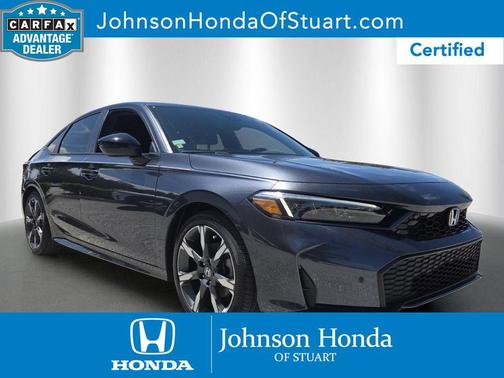 Meteorite Gray Metallic 2025 Honda Civic Hybrid Sport Touring