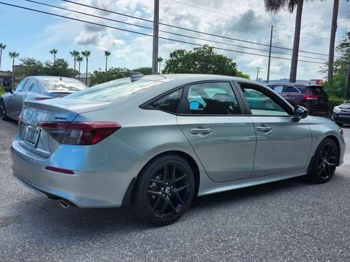 Solar Silver Metallic 2026 Honda Civic Sport