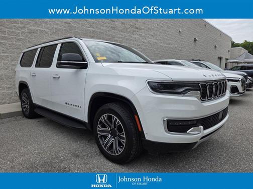 Bright White Clearcoat 2024 Jeep Wagoneer L Series II