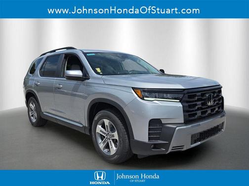 Solar Silver Metallic 2026 Honda Pilot EX-L