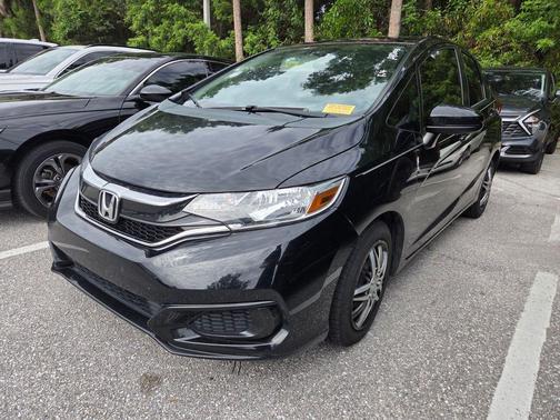 Crystal Black Pearl 2019 Honda Fit LX