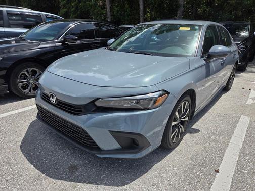 Sonic Gray Pearl 2023 Honda Civic EX