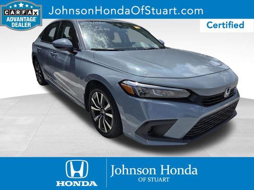 Sonic Gray Pearl 2023 Honda Civic EX