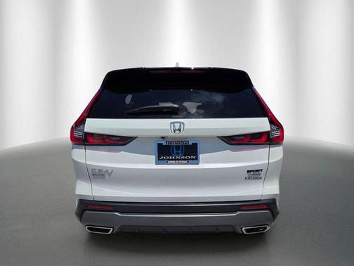 Platinum White Pearl 2023 Honda CR-V Hybrid Sport Touring AWD