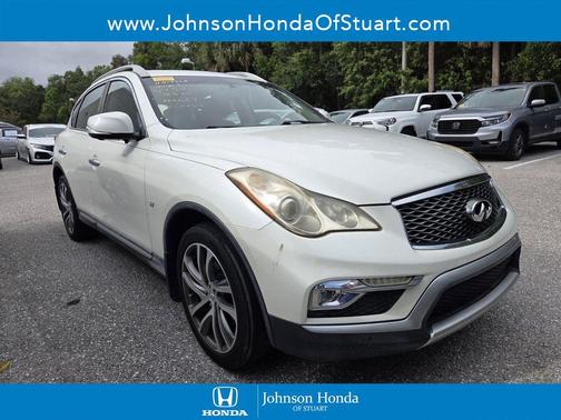 Majestic White 2017 INFINITI QX50 Base
