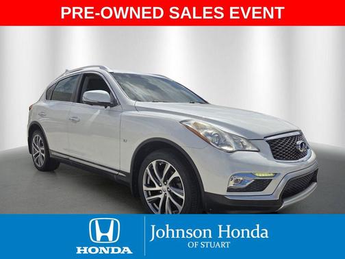 Majestic White 2017 INFINITI QX50 Base