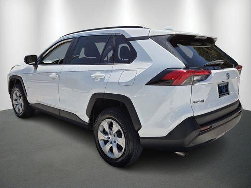 Super White 2019 Toyota RAV4 LE