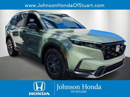 Ash Green Metallic 2026 Honda CR-V Hybrid TrailSport AWD